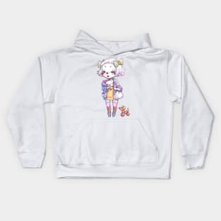 Clown girl Kids Hoodie